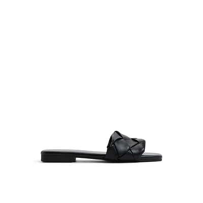 Kalia Noir Femmes Claquettes | Boutique Spring Canada