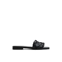 Kalia Noir Femmes Claquettes | Boutique Spring Canada