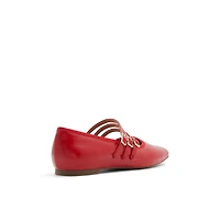 Kamelie Rouge Femmes Ballerines | Boutique Spring Canada