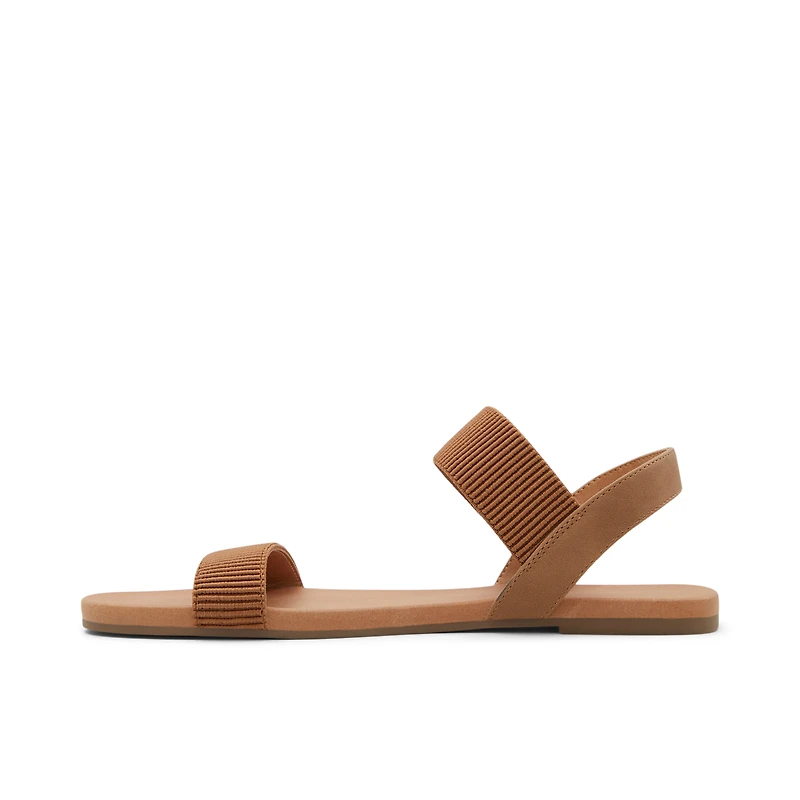 Karlone Medium Brown Women's Flat Sandals