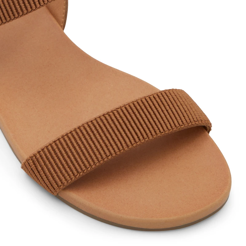 Karlone Medium Brown Women's Flat Sandals