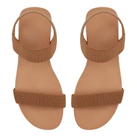 Karlone Medium Brown Women's Flat Sandals