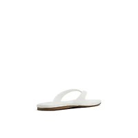 Kayce Blanc Femmes Talons plats | Boutique Spring Canada