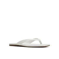 Kayce Blanc Femmes Talons plats | Boutique Spring Canada