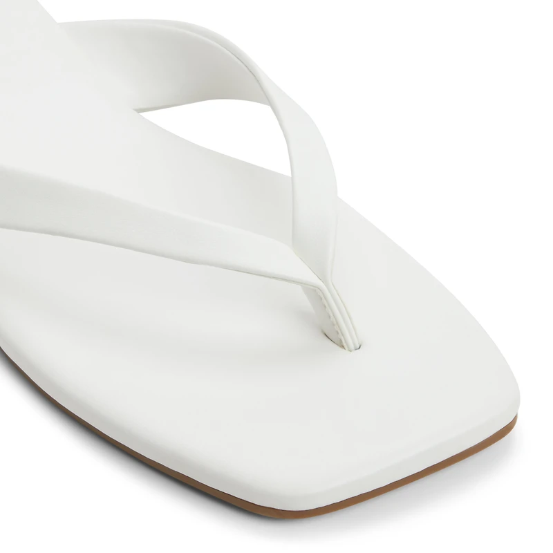 Kayce Blanc Femmes Talons plats | Boutique Spring Canada