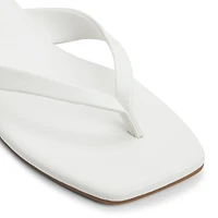 Kayce Blanc Femmes Talons plats | Boutique Spring Canada