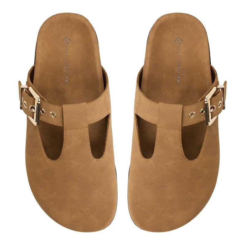 Kaze Dark Beige Women's Mules