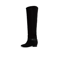 Klarissa Open Black Women's Over-the-knee Boots