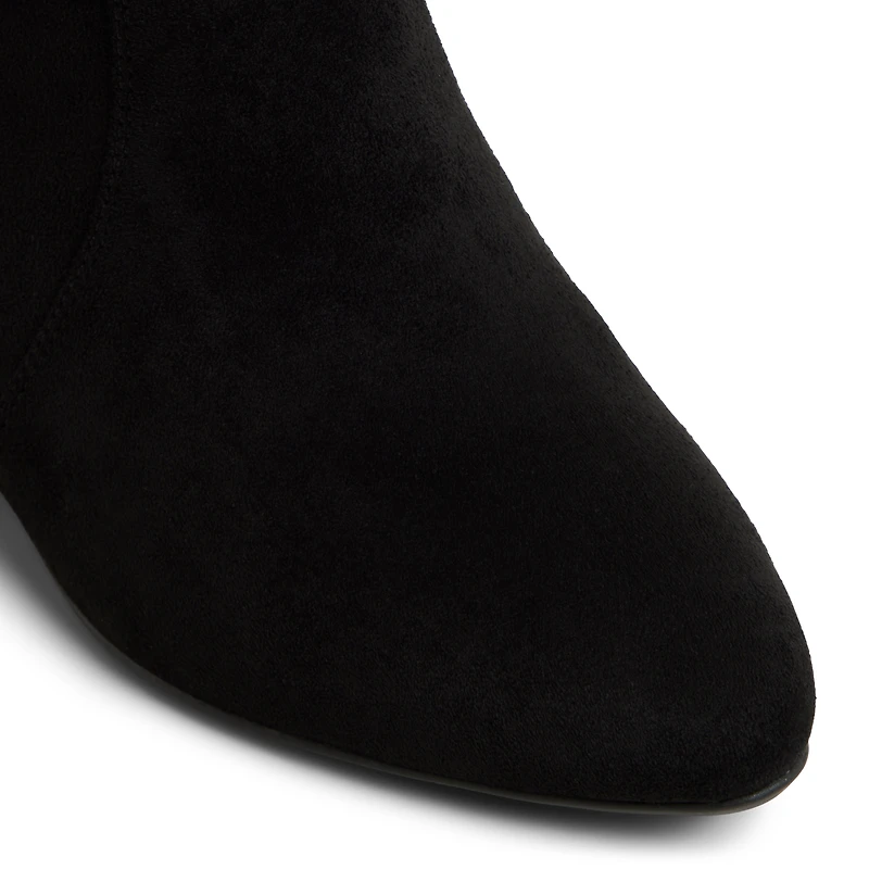 Klarissa Open Black Women's Over-the-knee Boots