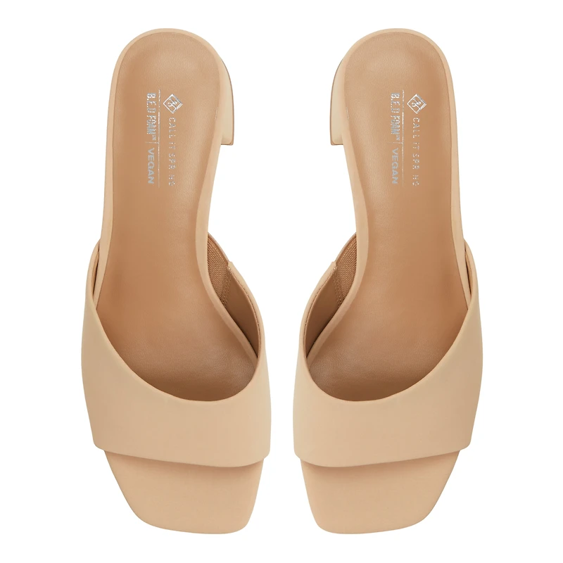 Lanaa Beige Women's Low-mid Heels