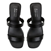 Leaah Black Women's Kitten heels