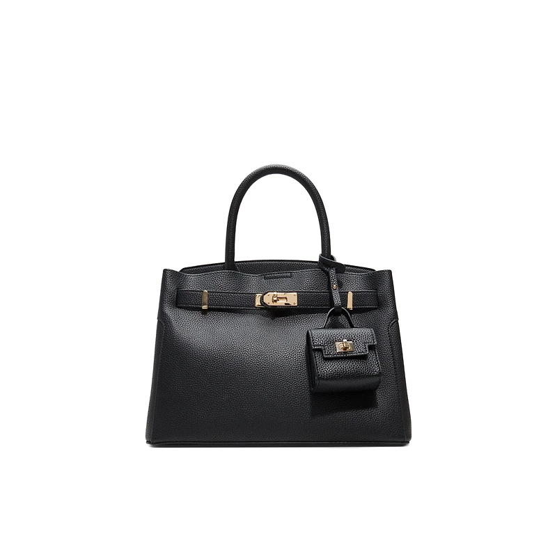 Lemercier Black Synthetic Pebble Women's Influencer Picks