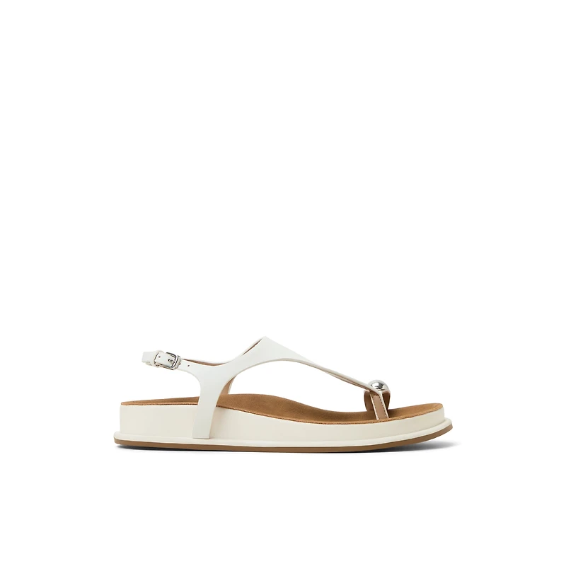Leonah Blanc Femmes Talons plats | Boutique Spring Canada