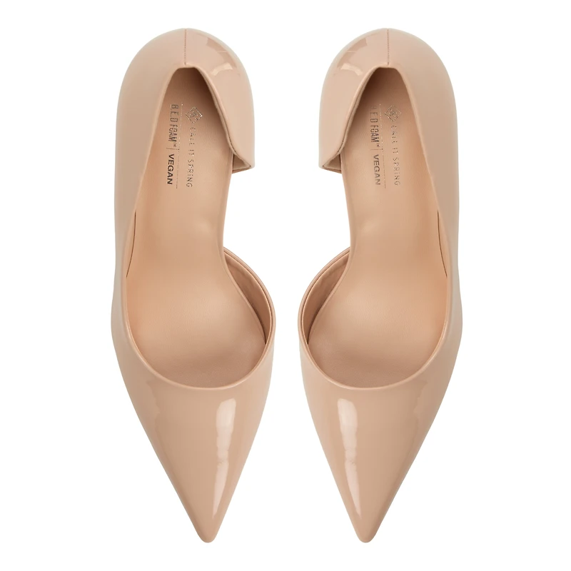 Liivelyy Beige Femmes Talons chatons | Boutique Spring Canada