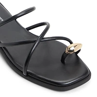 Lunarose Black Women's Flats