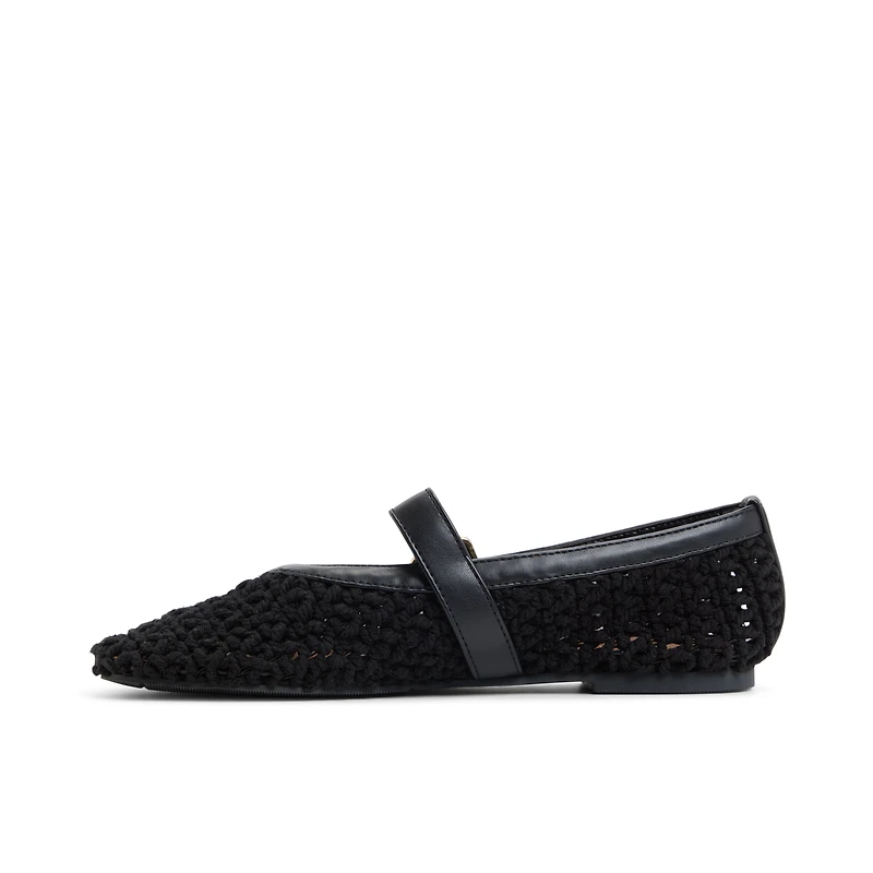 Maev Noir Ouvert Femmes Ballerines | Boutique Spring Canada