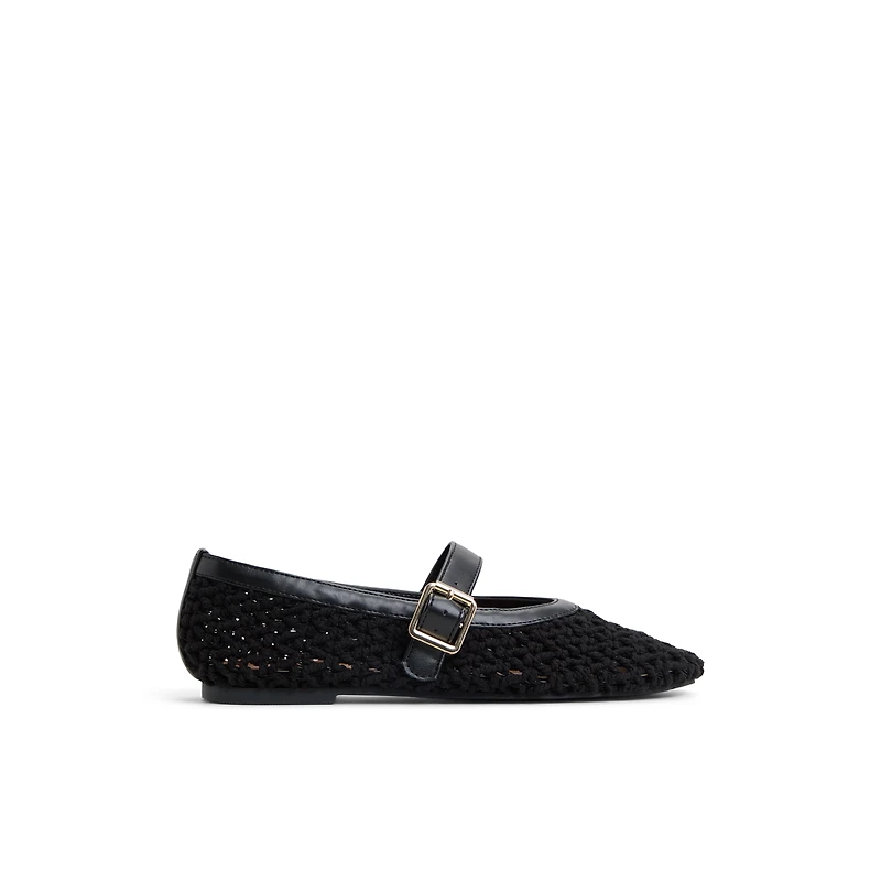 Maev Noir Ouvert Femmes Ballerines | Boutique Spring Canada