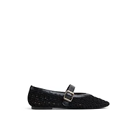 Maev Noir Ouvert Femmes Ballerines | Boutique Spring Canada