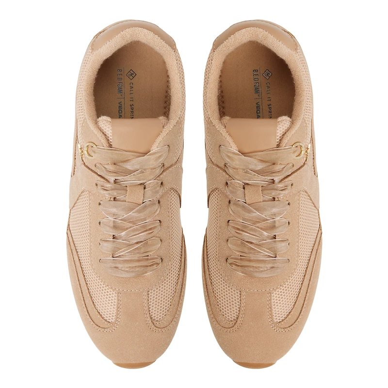 Maevyn Beige Women's Low Tops