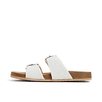 Mahina White Women's Slides