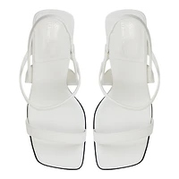 Maii White Women's Open-toe