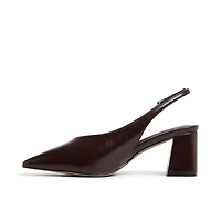 Marianaa Marron Foncé Femmes Talons blocs | Boutique Spring Canada