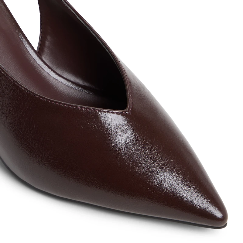 Marianaa Marron Foncé Femmes Talons blocs | Boutique Spring Canada