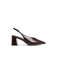 Marianaa Dark Brown Women's Block Heels
