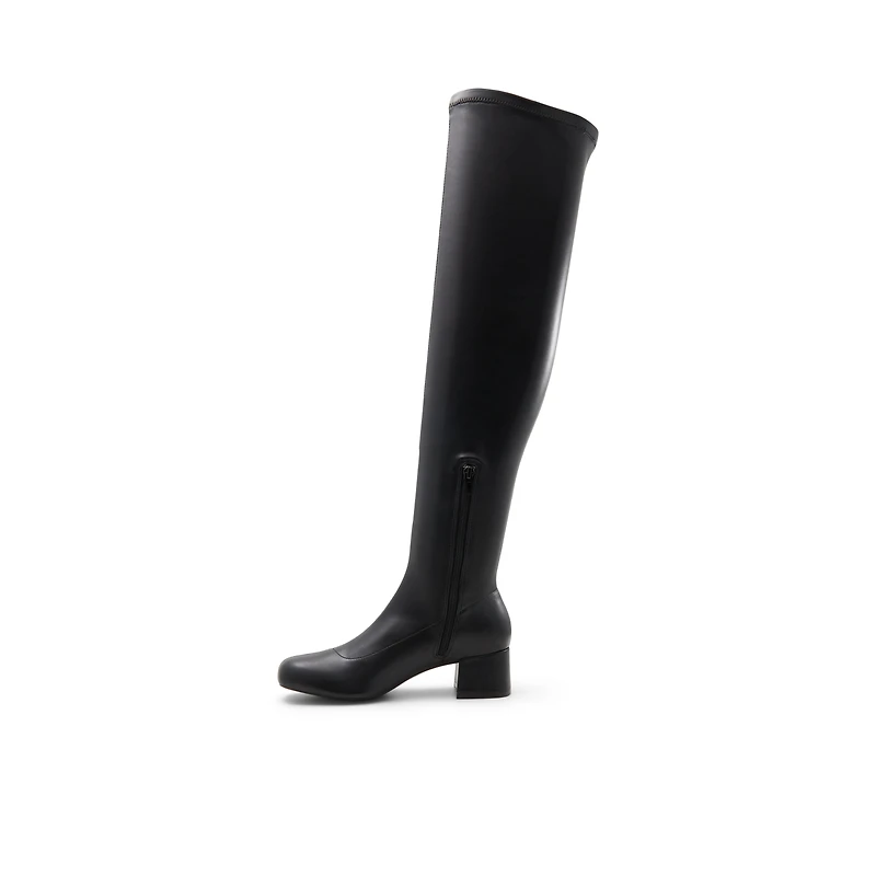 Maribelle Noir Femmes Bottes au dessus du genou | Boutique Spring Canada