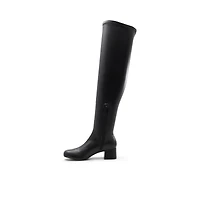 Maribelle Noir Femmes Bottes au dessus du genou | Boutique Spring Canada