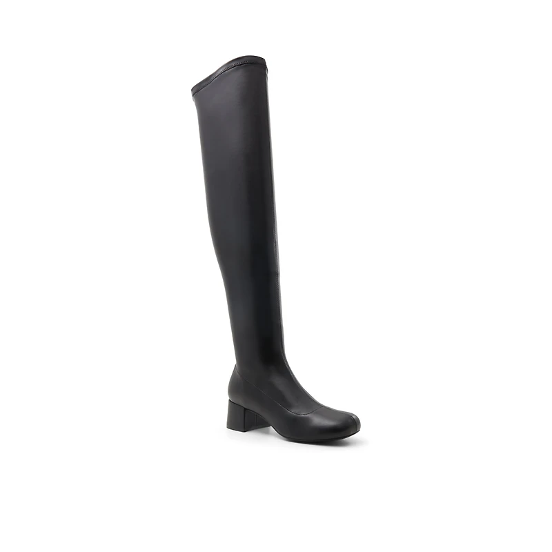 Maribelle Noir Femmes Bottes au dessus du genou | Boutique Spring Canada