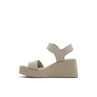 Merisa Gris Clair Femmes Talons compenses | Boutique Spring Canada
