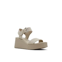 Merisa Gris Clair Femmes Talons compenses | Boutique Spring Canada