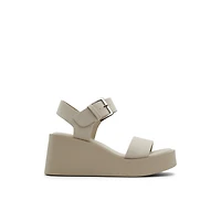 Merisa Gris Clair Femmes Talons compenses | Boutique Spring Canada