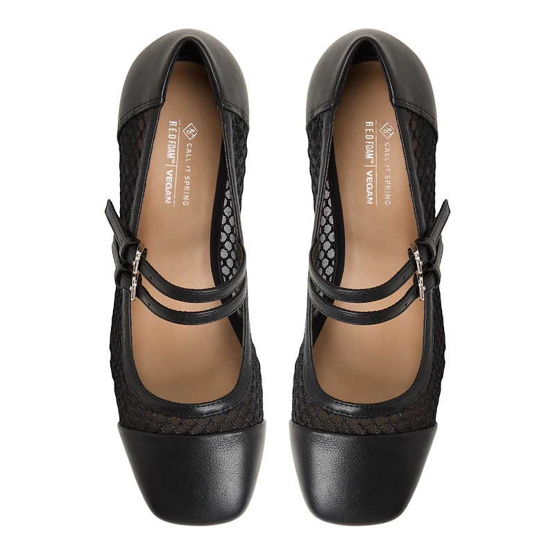 Mikayla Black Women's  Mary Janes
