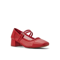 Mikayla Red Women's  Mary Janes