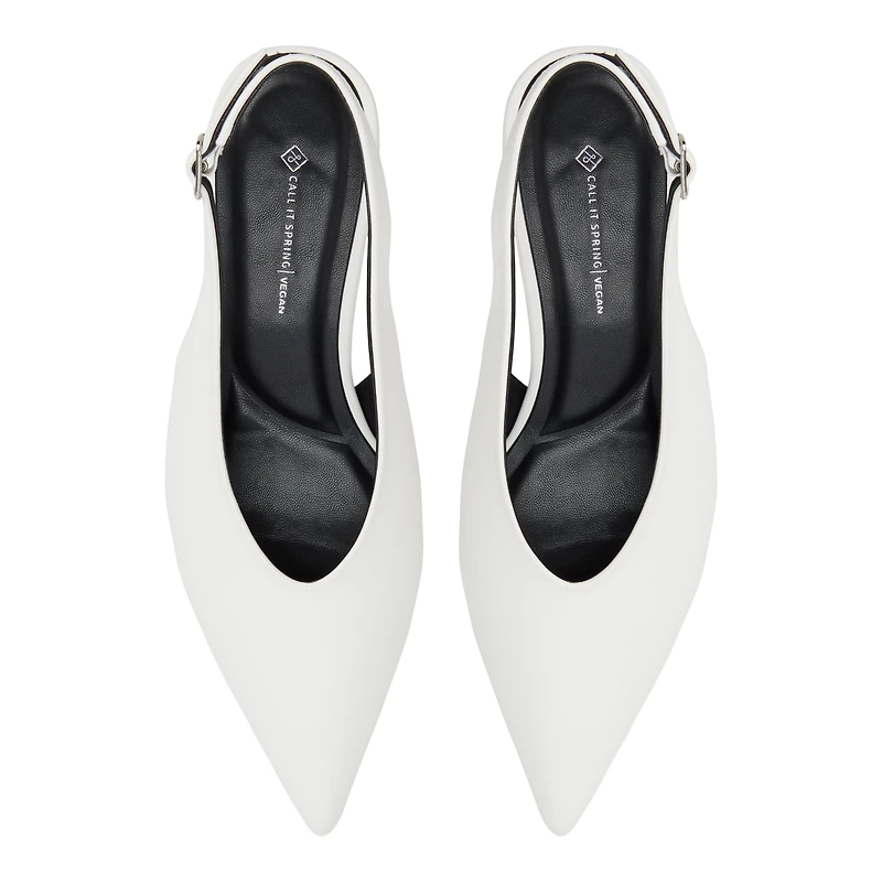 Monett White Women's Neutral Heels Bags