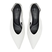 Monett White Women's Neutral Heels Bags
