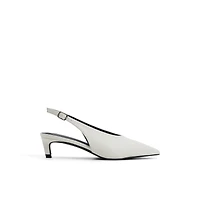 Monett White Women's Neutral Heels Bags