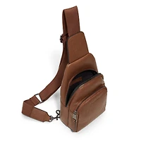 Monty Marron Foncé Hommes Sacs | Boutique Spring Canada