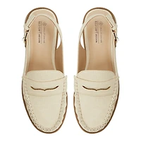 Muriel Natural Women's Slingbacks