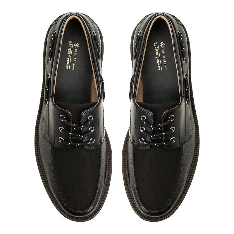 Nautilus Black Men's Loafers