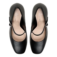 Navii Black Women's Slingbacks