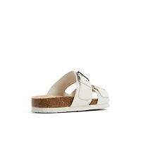 Nevaddaa Blanc Femmes Claquettes | Boutique Spring Canada