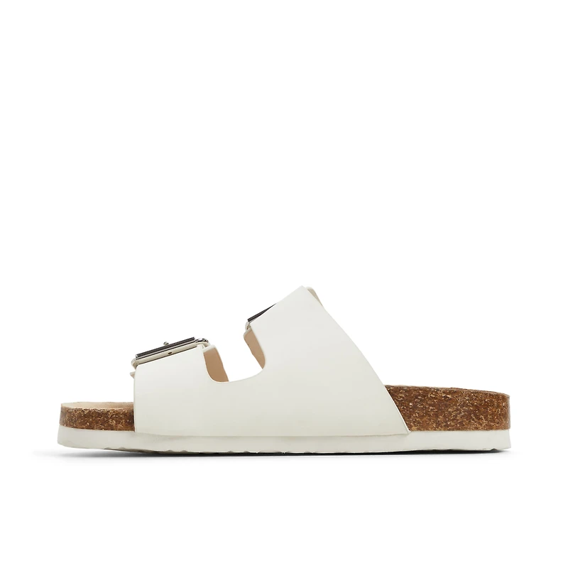 Nevaddaa Blanc Femmes Claquettes | Boutique Spring Canada
