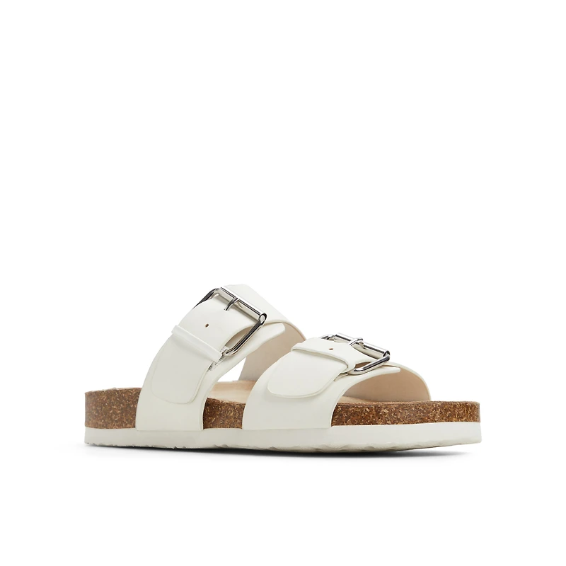 Nevaddaa Blanc Femmes Claquettes | Boutique Spring Canada