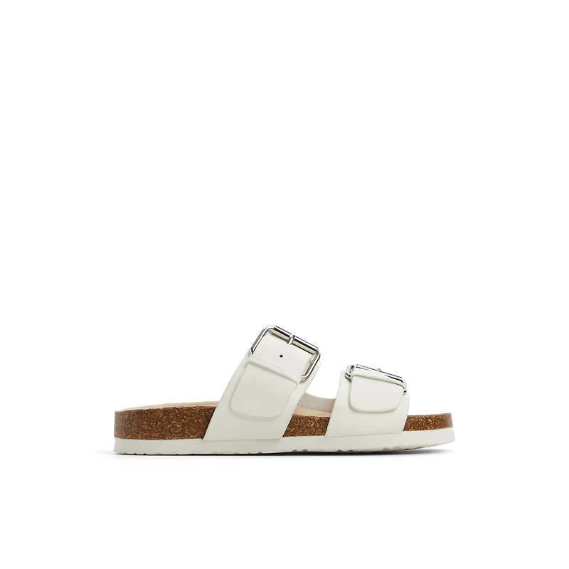 Nevaddaa Blanc Femmes Claquettes | Boutique Spring Canada