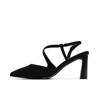 Novaah Black Women's Lace Up Heels Sandals