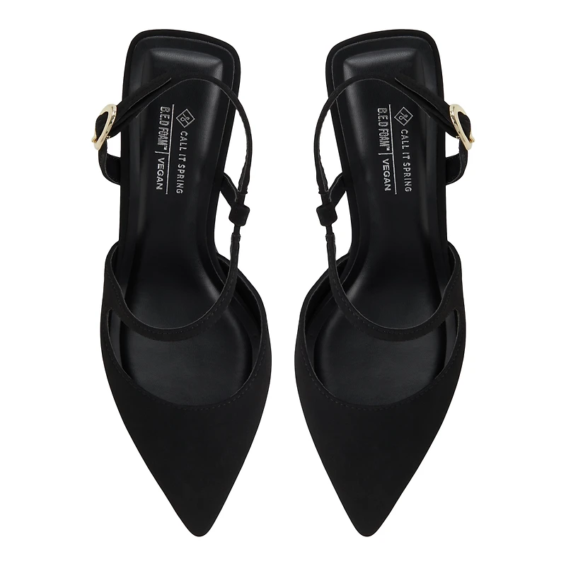 Novaah Black Women's Lace Up Heels Sandals