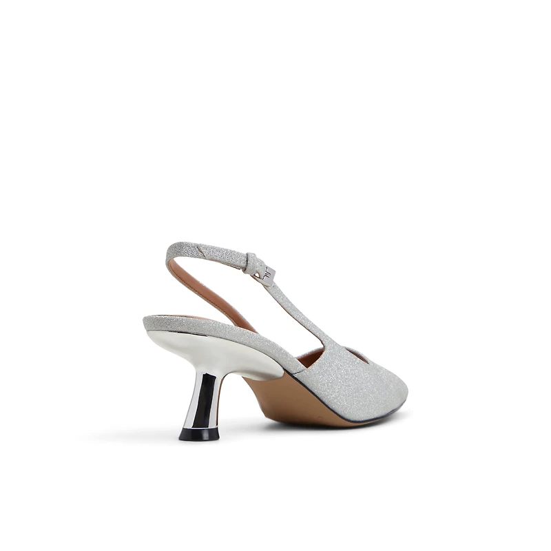 Opaal Silver Women's Kitten heels